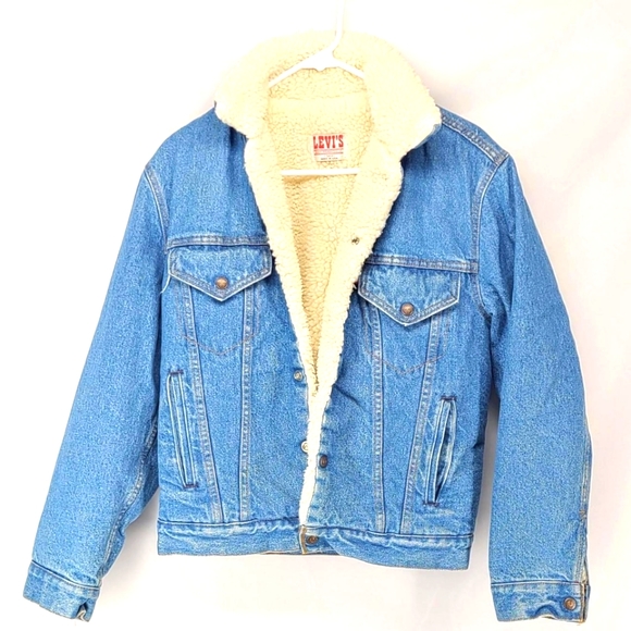 Levi's Other - LEVI'S VINTAGE TRUCKER MEN'S BOYS DENIM RARE JACKET 34 R EXTRA SMALL,  ADULT